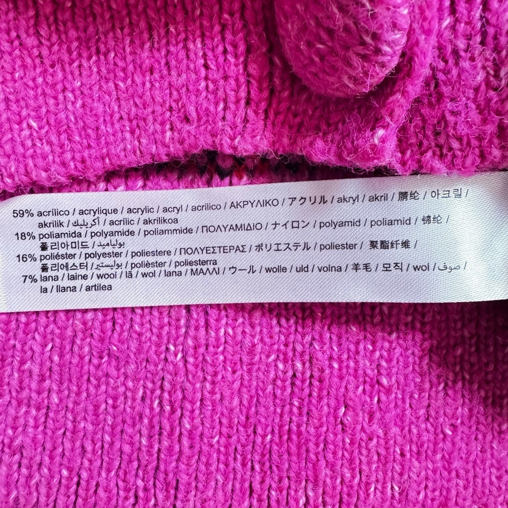 Stylish Pink Paisley Women's cardigan - Picture 13 of 13